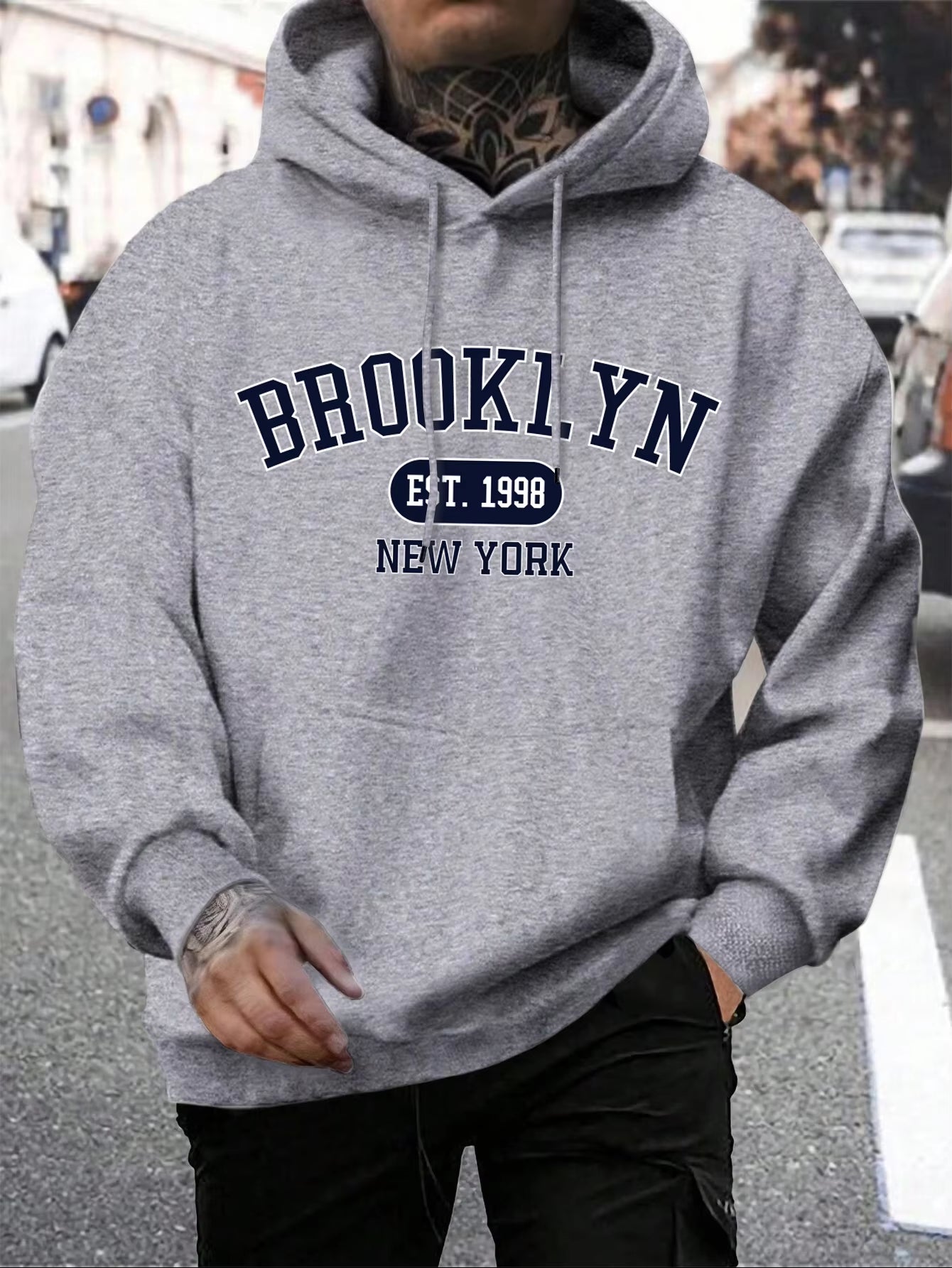 Brooklyn EST 1998 Hoodie – Rock That New York Vibe in Style!