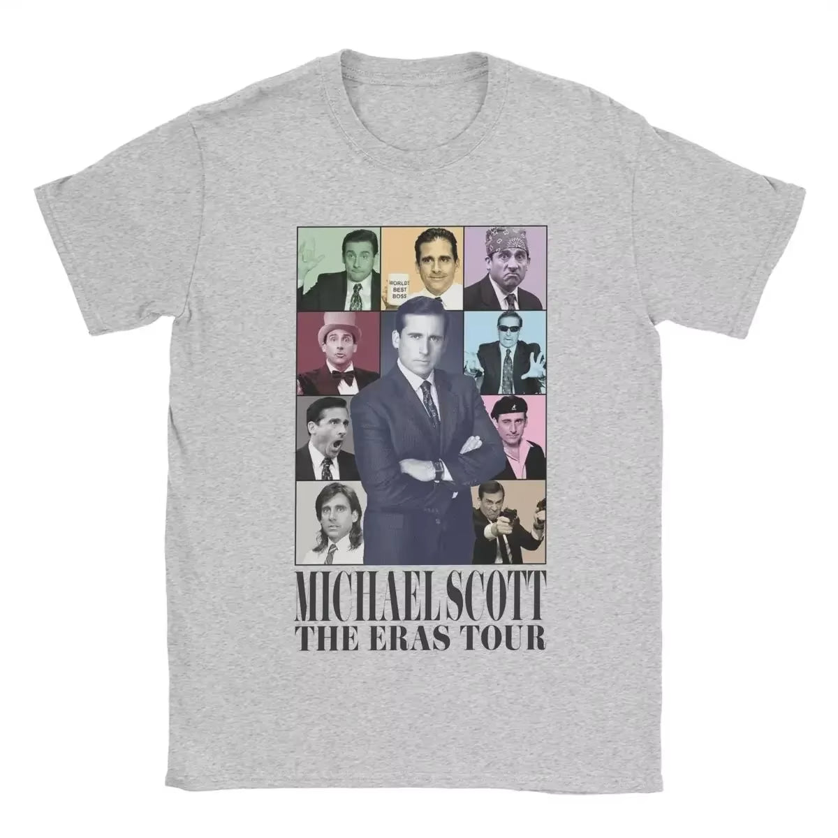 Michael Scott The Eras Tour Women’s T-Shirt – The Office Funny Tee