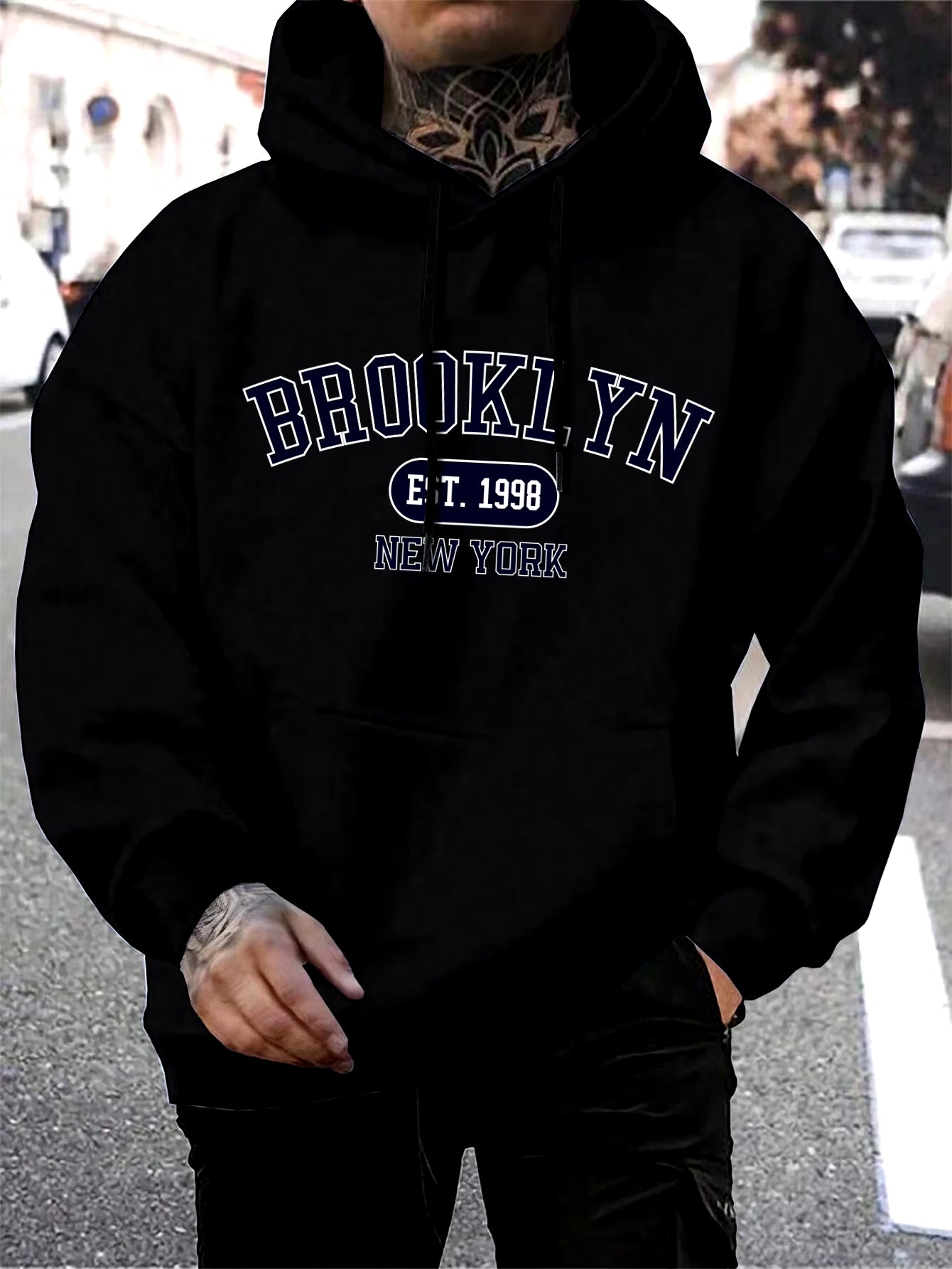 Brooklyn EST 1998 Hoodie – Rock That New York Vibe in Style!