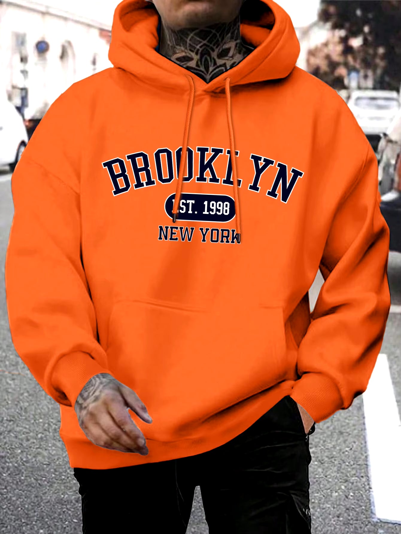 Brooklyn EST 1998 Hoodie – Rock That New York Vibe in Style!