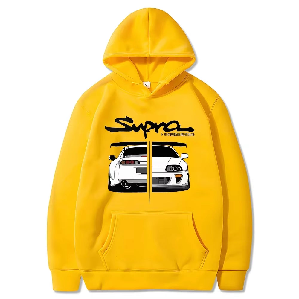 Initial D Supra Hoodie – Unleash Your Inner Racer with This Manga-Inspired Sweatshirt!