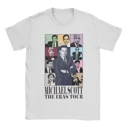 Michael Scott The Eras Tour Women’s T-Shirt – The Office Funny Tee