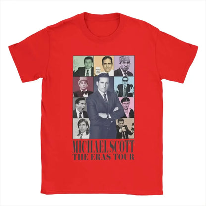 Michael Scott The Eras Tour Women’s T-Shirt – The Office Funny Tee