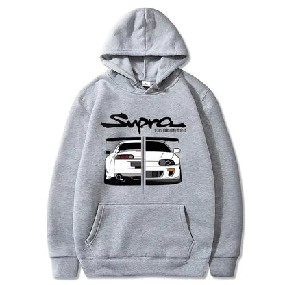 Initial D Supra Hoodie – Unleash Your Inner Racer with This Manga-Inspired Sweatshirt!