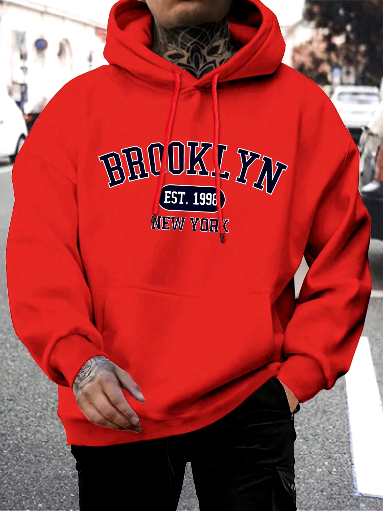 Brooklyn EST 1998 Hoodie – Rock That New York Vibe in Style!