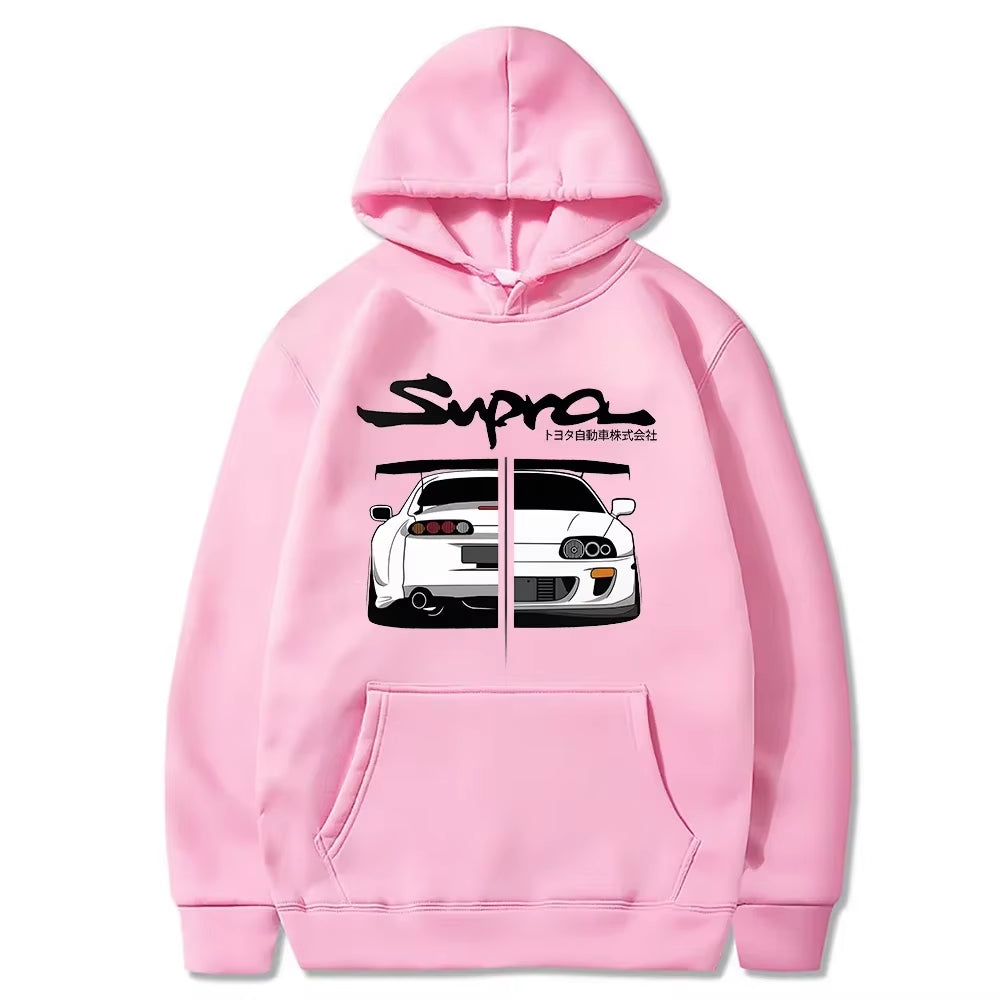 Initial D Supra Hoodie – Unleash Your Inner Racer with This Manga-Inspired Sweatshirt!