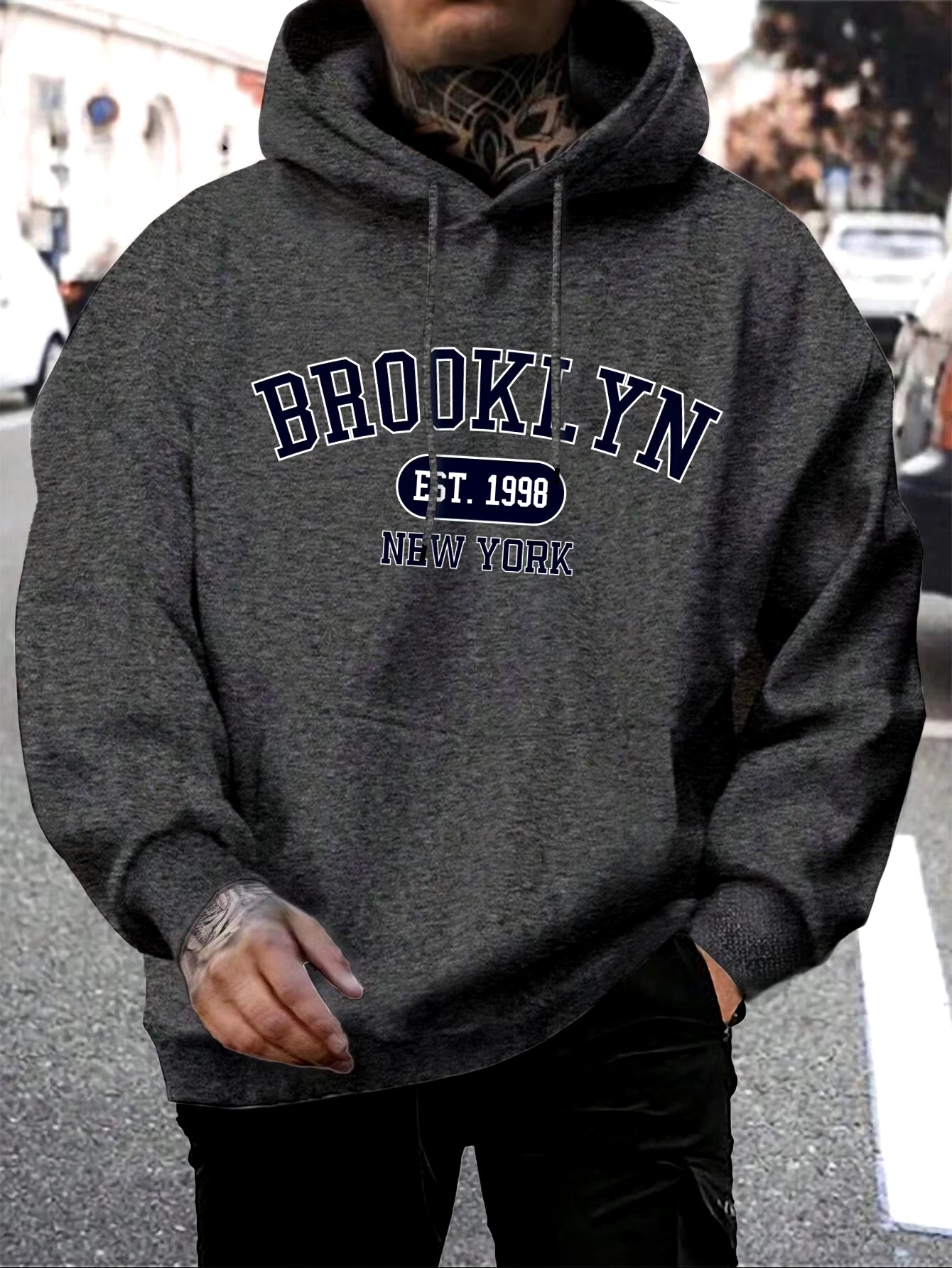 Brooklyn EST 1998 Hoodie – Rock That New York Vibe in Style!