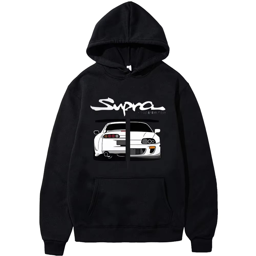 Initial D Supra Hoodie – Unleash Your Inner Racer with This Manga-Inspired Sweatshirt!