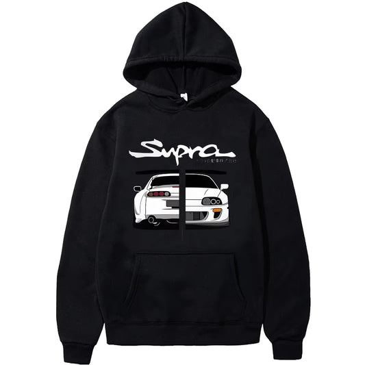 Initial D Supra Hoodie – Unleash Your Inner Racer with This Manga-Inspired Sweatshirt!