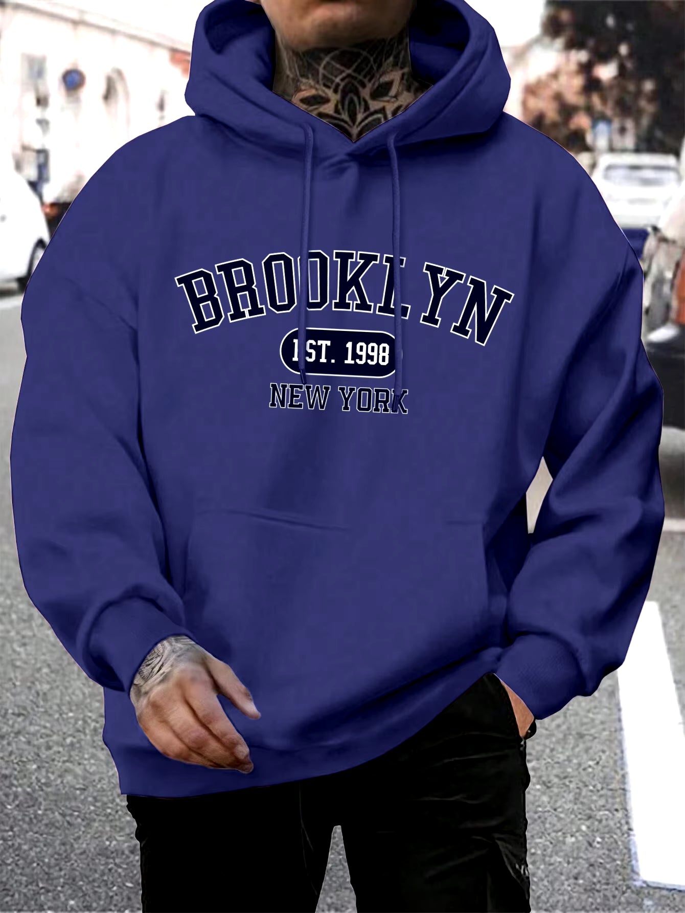 Brooklyn EST 1998 Hoodie – Rock That New York Vibe in Style!